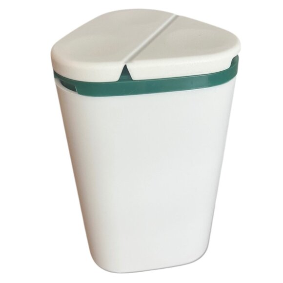 Vtg Tupperware Modular Mates Parmesan Cheese & Spice Shaker #1630 Green/White - Picture 5 of 8